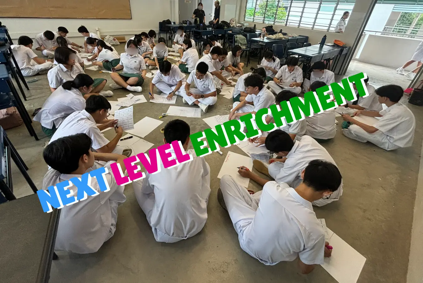 Students at Next Level Enrichment