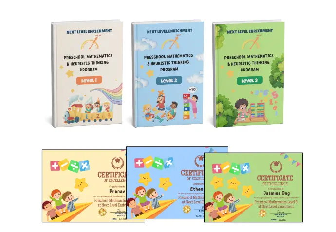 our own preschool maths teaching materials