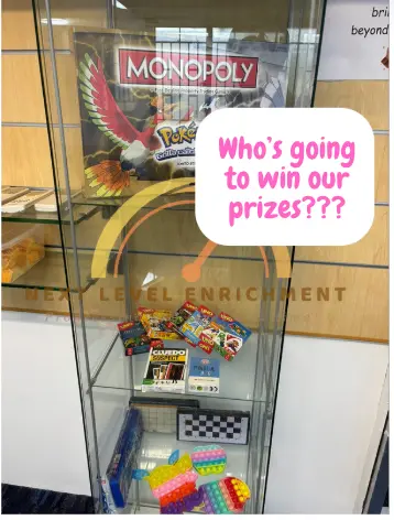 games and prizes to be given away!